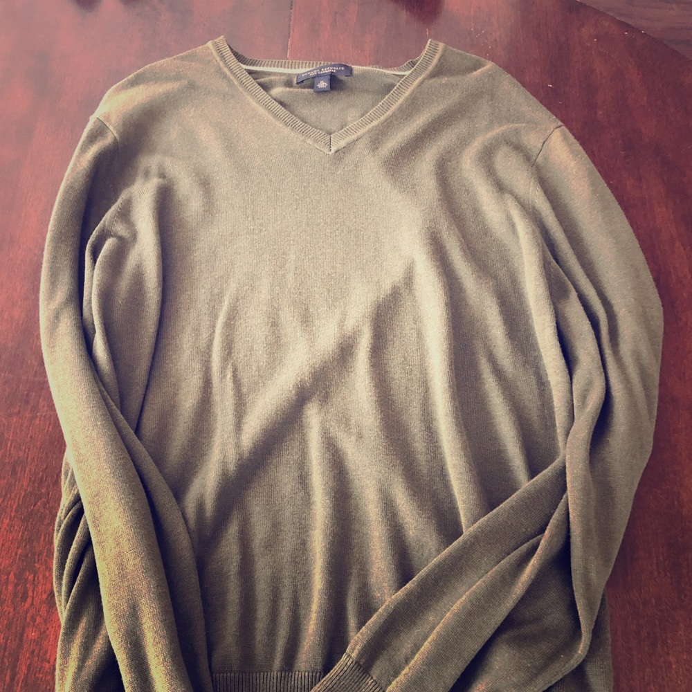 Long sleeve V-Neck Casual sweater/t shirt